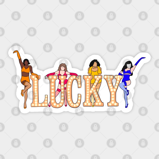 Lucky Sticker by fsketchr